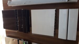 PVC цокъл за кухня 10 см - БЯЛ