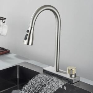 Смесител за Кухня многофункционален в Инокс