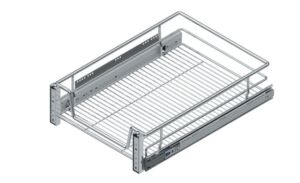 Телено чекмедже с 100% изтегляне, с планка за захващане на Чело.