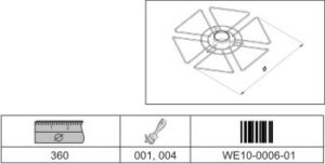 Полица чаши тип 1