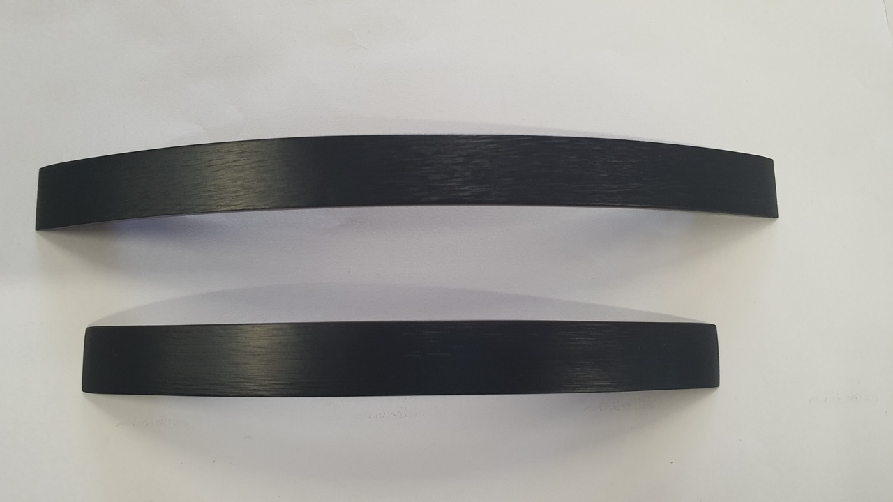 Мебелни Дръжки в Черен Мат с Дървесен Фладер - Image 4