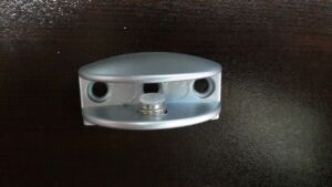 Стъклодържач Луна - МАТ ХРОМ