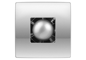 Битов вентилатор за баня Colibri Atoll Silver Ф100