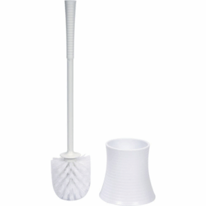 Четка за тоалетна чиния FALA TIER, PVC, бял