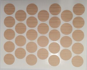 Самозалепваща тапа за минификс - Извит Дъб