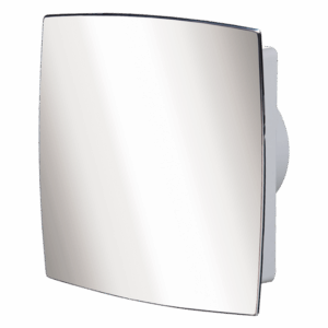 Дизайнерски вентилатор с автоматични жалузи VENTS Серия LD/LDA Auto Ф100 (Хром)