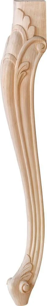 Дървен Крак Кръгъл Конус за Маса, Шкаф, Гардероб, Мебели