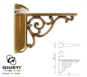 Рафтоносач за Стъкло и ПДЧ до 18 мм - Антик Злато