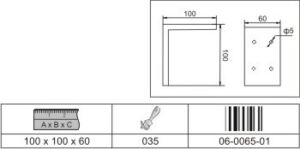 Мебелен крак ST01