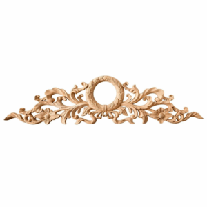 Дървен Орнамент за Декорации, дървена апликация за мебели