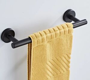 Поставка за Хавлия - Черен Мат