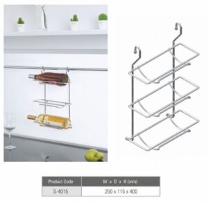 Поставка за бутилки вино 3 етажна модел S4015