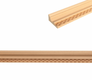Дървен декоративен профил за мебели и декарации