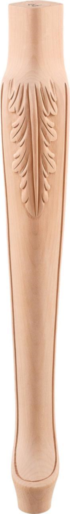 Дървен Крак Кръгъл Конус за Маса, Шкаф, Гардероб, Мебели