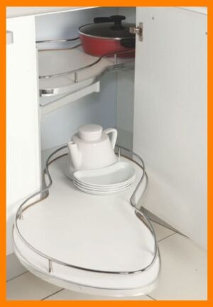 Изтеглящ бъбрек за глух шкаф ляв и десен