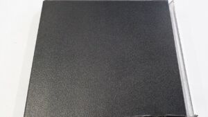 PVC цокъл за кухня 10 см - ЧЕРЕН МАТ