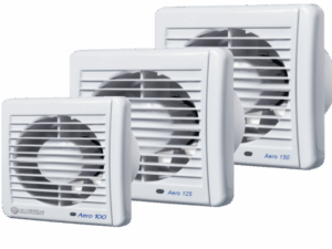 Битов вентилатор BLAUBERG серия Aero Ф100 мм - Бял