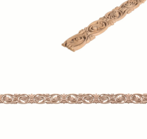 Дървен декоративен профил за мебели и декарации