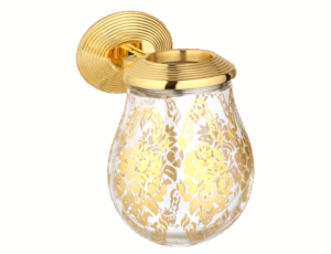 Златна Стойка за Баня - Четки за Зъби BUBBLE