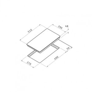 Плот, Котлони за вграждане Pyramis 29 HL 250 сензорен