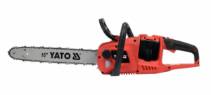 Акумулаторен верижен трион YATO, 16", 2 x 18 V, без батерия