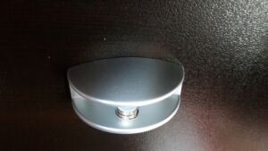 Стъклодържач Луна - МАТ ХРОМ