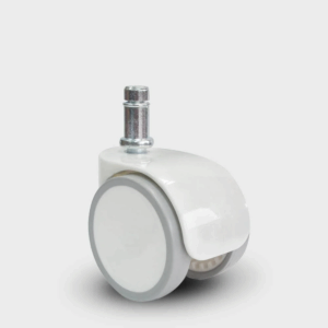 Мебелно Колело Дизайнерско Сиво - Бяло