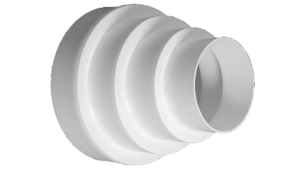 PVC Преходник за Въздуховод Ф80/100/120/125/150 мм