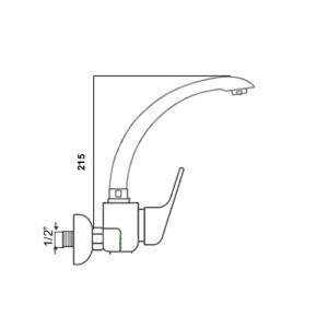 Смесител за Кухня DA 407