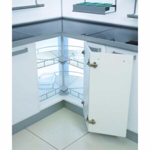 3/4 ъглова кошница за вграждане в долен ред шкаф - Ф610 мм STARAX