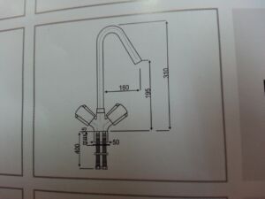 Смесител за Кухня модел МI 012