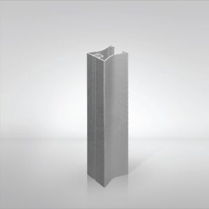 Алуминиева кант дръжка - Двустранна за плъзгаща врата