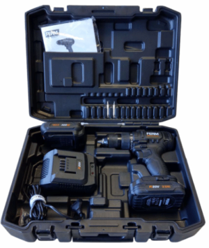 Акумулаторен винтоверт FERM CDM1141P, PROFI, 20 V, 2 x 2.0 Ah