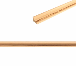 Дървен декоративен профил за мебели и декарации