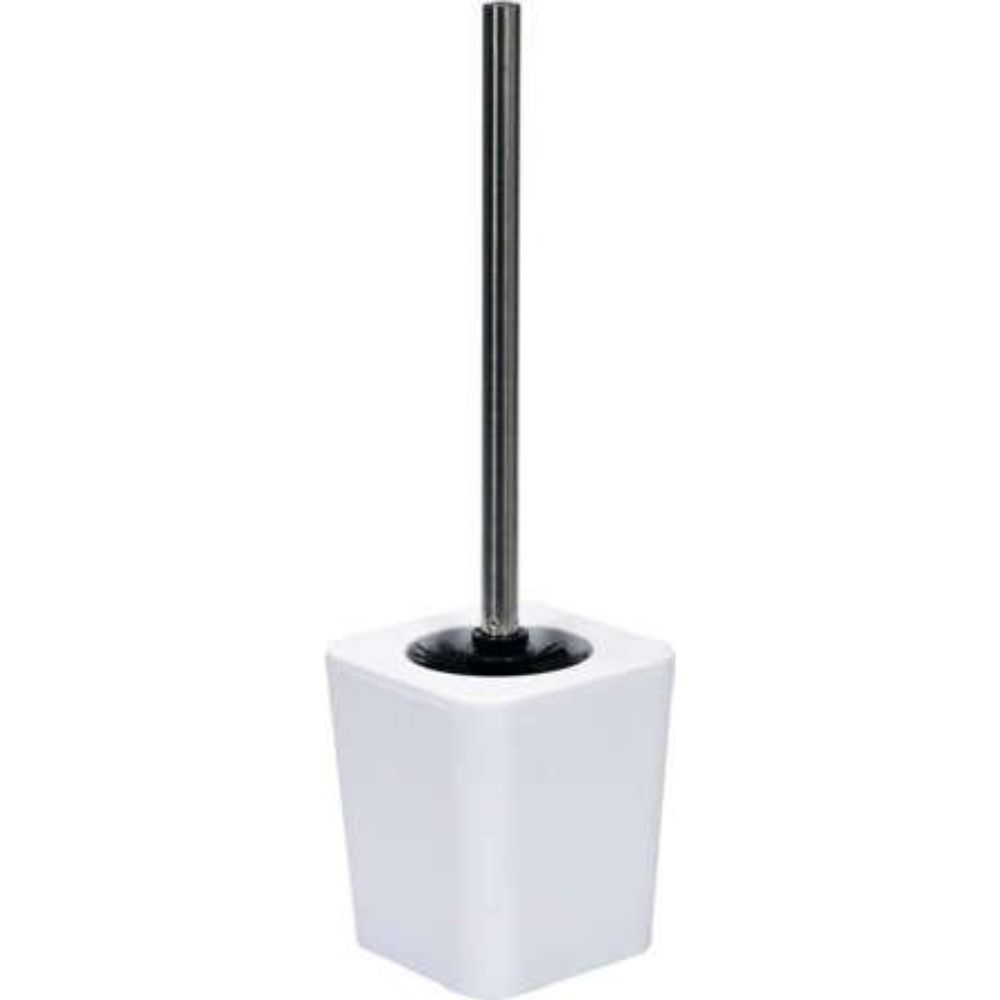 Четка за тоалетна чиния FALA CUBOID, PVC, бял