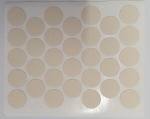 Самозалепваща тапа за минификс - Крем