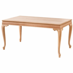 Трапезна маса от Дърво в старинен стил с дърворезба