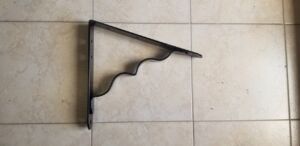 конзола планка за греди и навеси 75 градуса 390*360*60х4/v