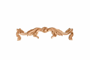 Дървен Орнамент за Декорации, дървена апликация за мебели