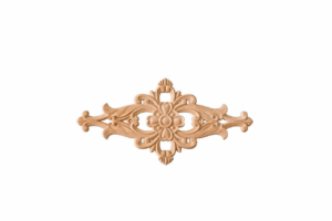 Дървен Орнамент за Декорации, дървена апликация за мебели