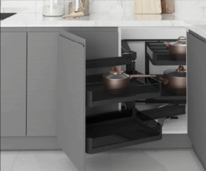 Изтеглящ механизъм за глух шкаф Starax - Антрацит