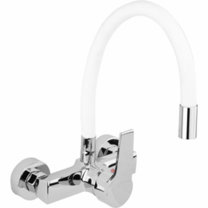 Кухненски смесител с гъвкава лебедка (чучур) FALA Black, черен Кухненски смесител с гъвкава лебедка (чучур) FALA Black, черен