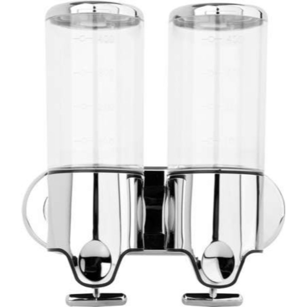 Стенен дозатор за течен сапун FALA, 2 х 500 ml - Image 2