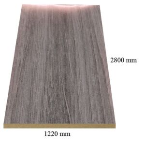 1555 гланц Лара - 18 мм МДФ с ПВЦ покритие Y49 /469 /У49